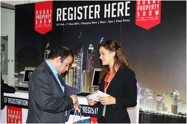 registration staff at excel london
